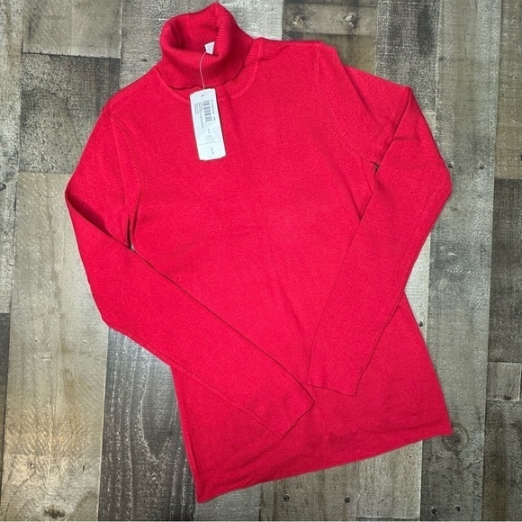 NWT Chicos Silk Blend Turtleneck Sweater size 0/small - Picture 2 of 11